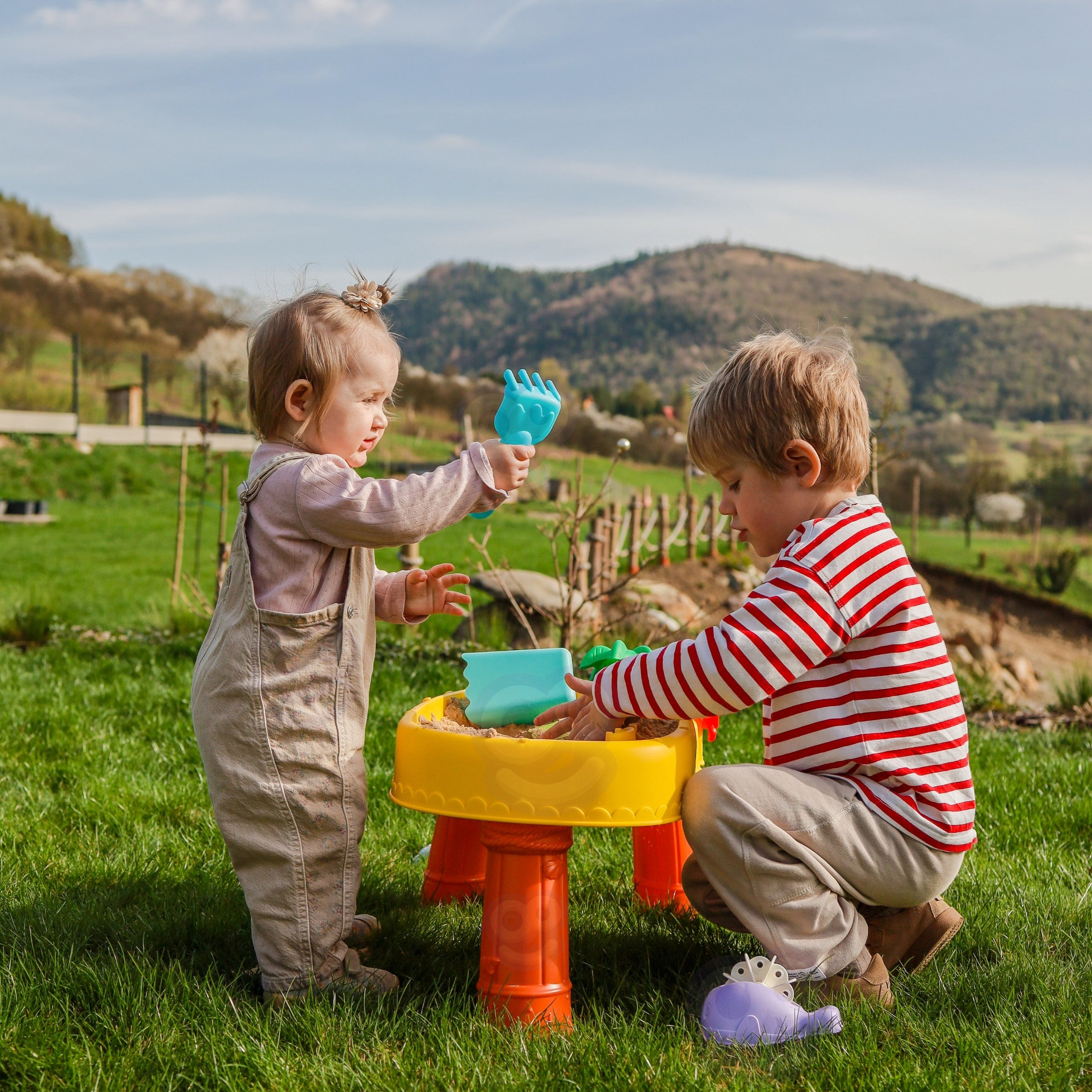 Woopie Water Table 2in1 Sandbox Пиратски кораб 8 Acc.
