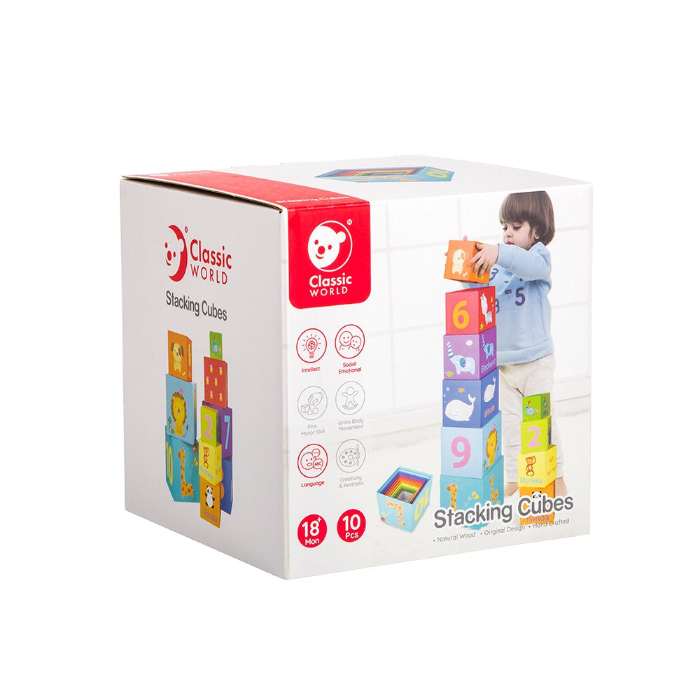 Klasyczny świat magiczne pudełko bloki Puzzle Tower Box zabawka edukacyjna