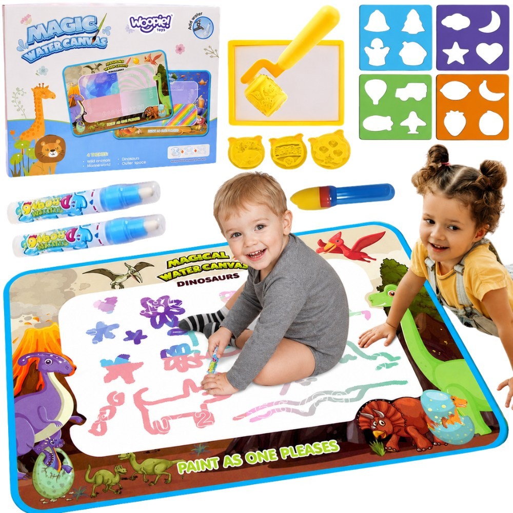 Woopie Magic Water Painting Mat Xxl Цифрови печати 100x80 см