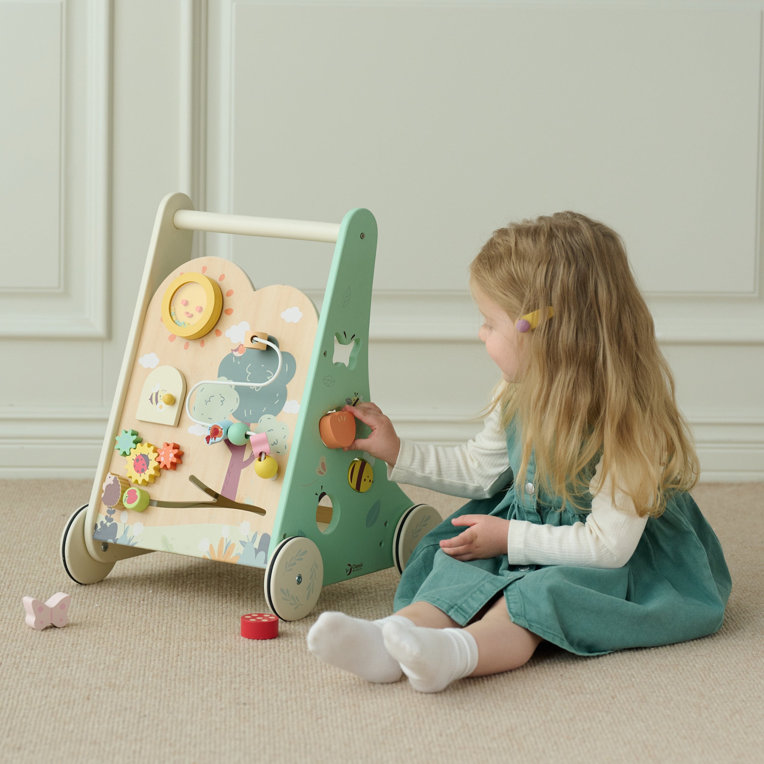 Classic World Wooden Multifunctional Pusher 8in1 Forest Walker