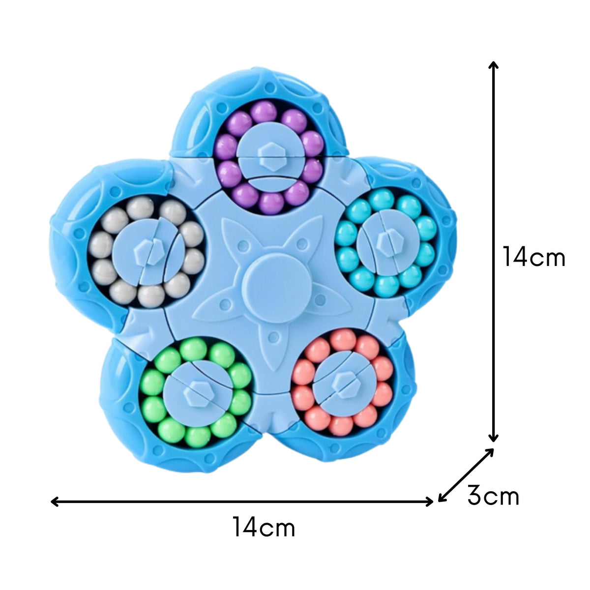 Woopie Anti-stress roterande pusselspel