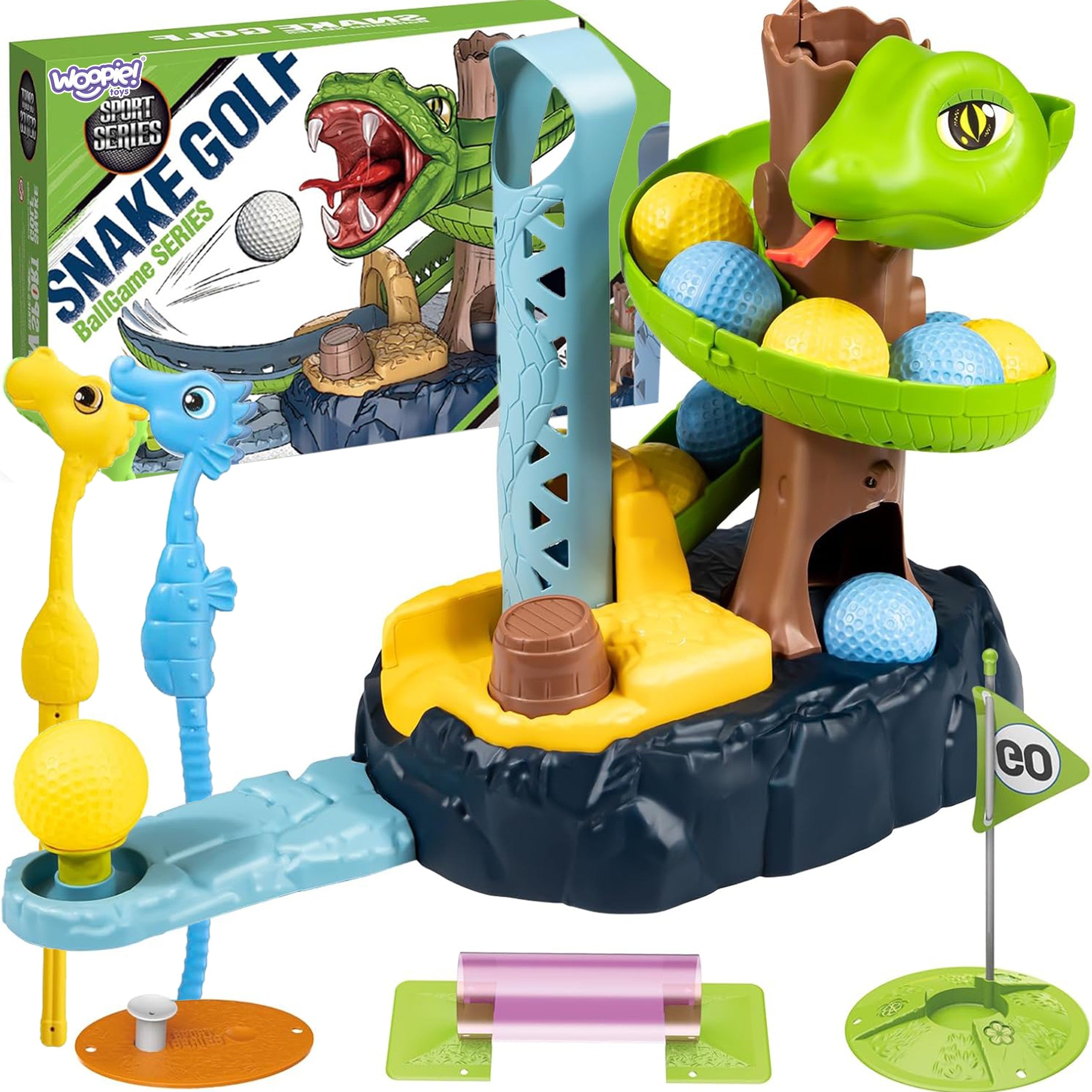 Woopie Mini Golf Arcade Игра Snake Golf