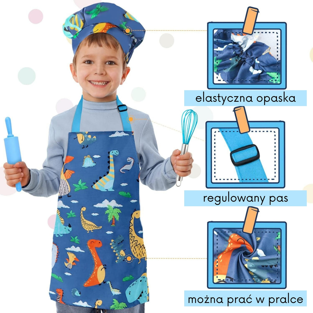 Set Woopie Dino Piccolo Chef