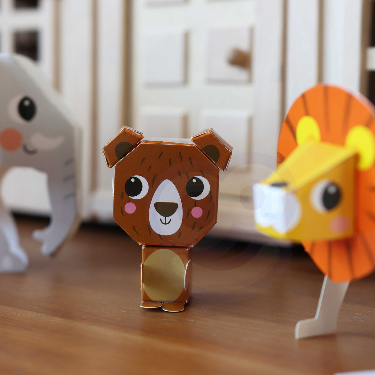 Woopie Art&fun gör-det-själv 3d Origami Creative Kit 10 djur