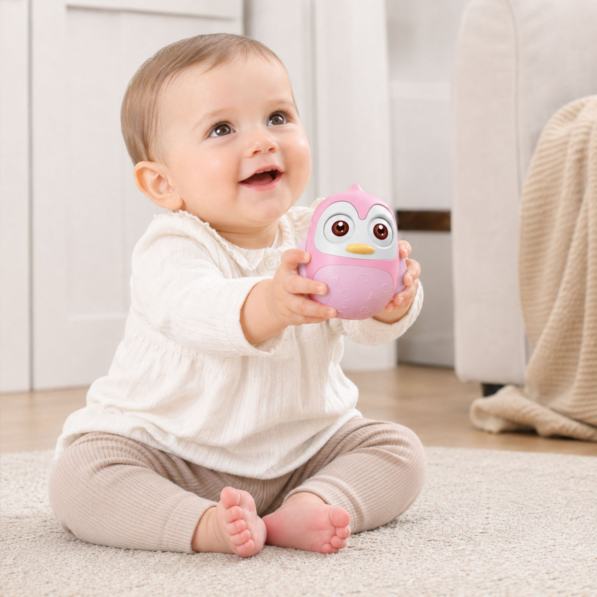 Woopie Baby Sensory Penguin Wanka Wstanka