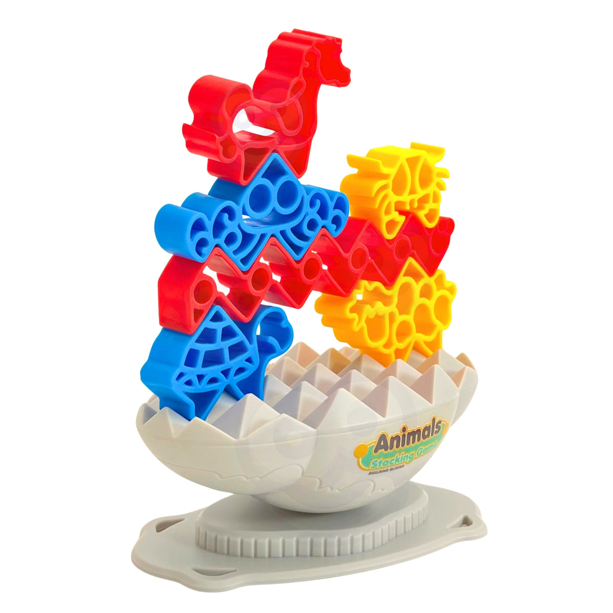 Jogo de habilidade de equilíbrio de animais Woopie Animal Tower