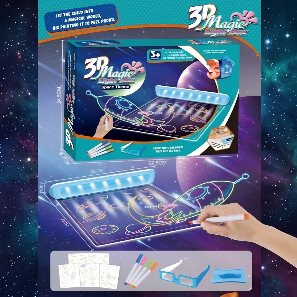 Woopie Magic 3d Led ritbräda