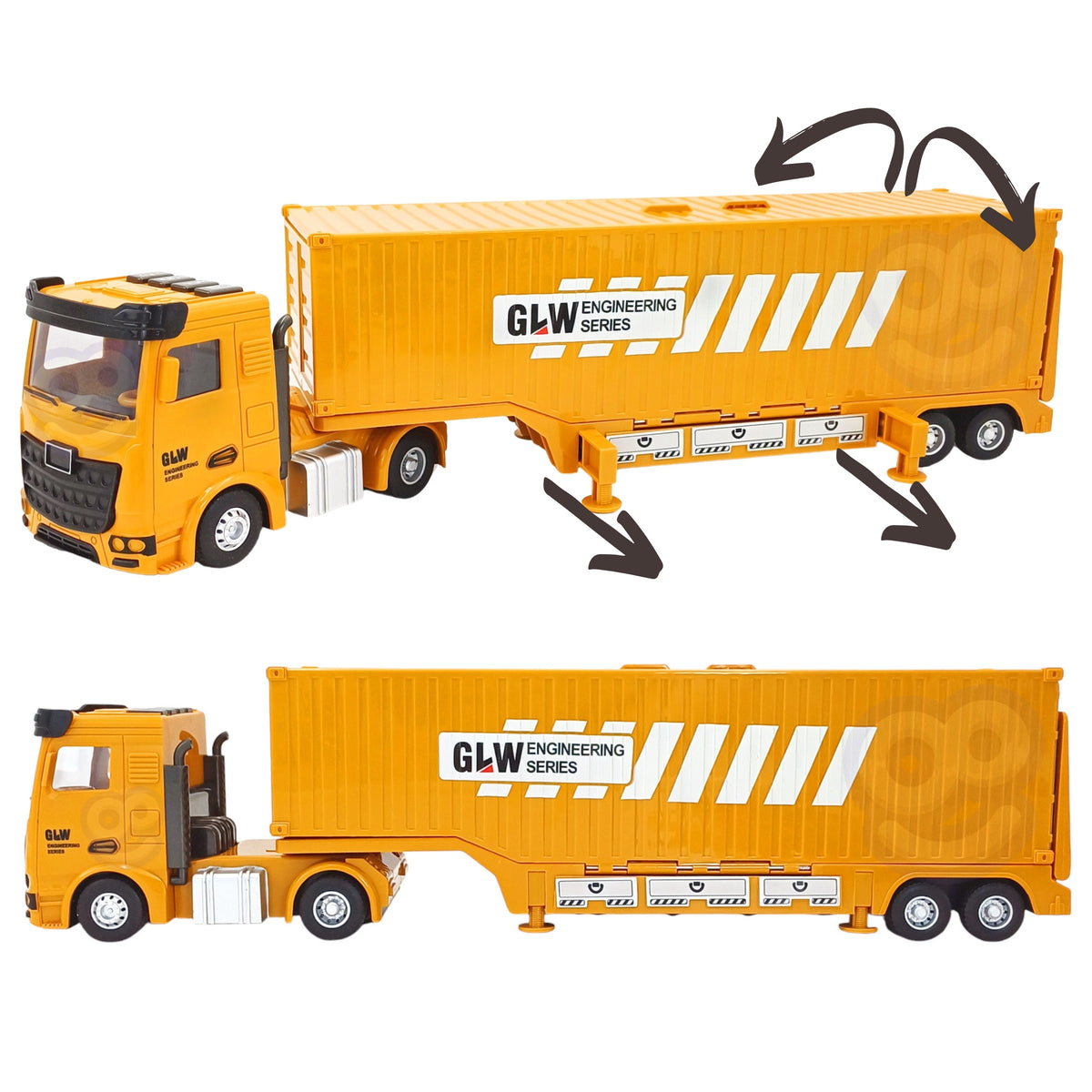 Zestaw konstrukcyjny Woopie Truck 6 w 1, akcesoria do sprężyn dźwigowych