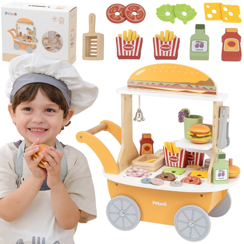 Viga Mini Hamburger Shop – Jeu de rôle créatif