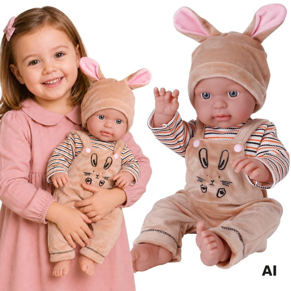 Woopie Royal Baby Doll v Bunny Outfit 46 cm