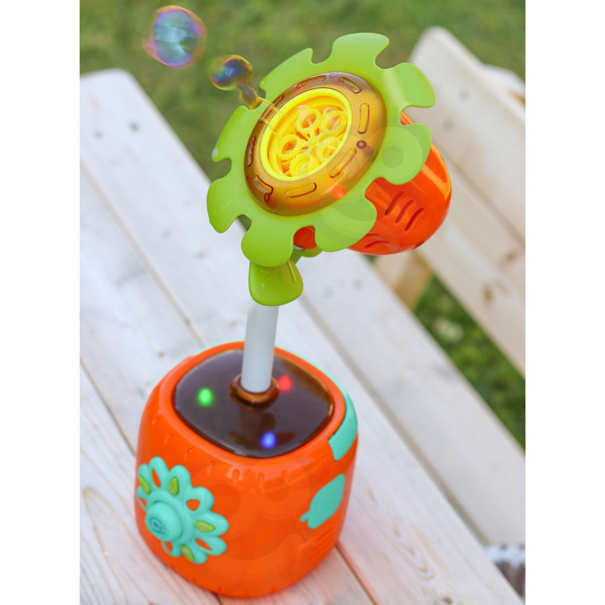Woopie interaktive Sonnenblumen-Blasenmaschine