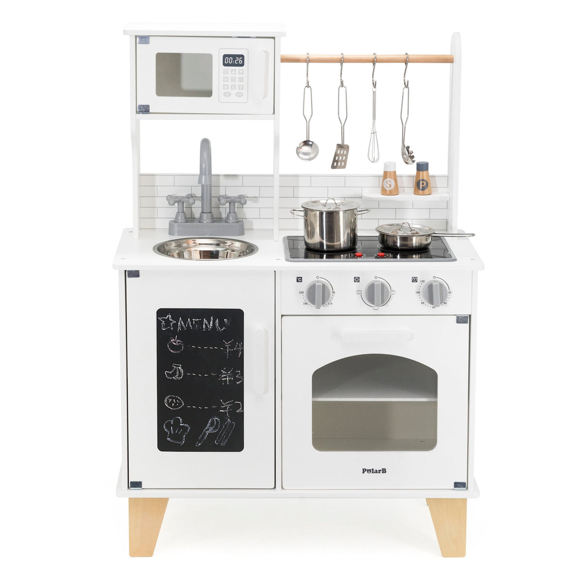 Viga Polarb Wooden Kitchen Light Sound + Accessories