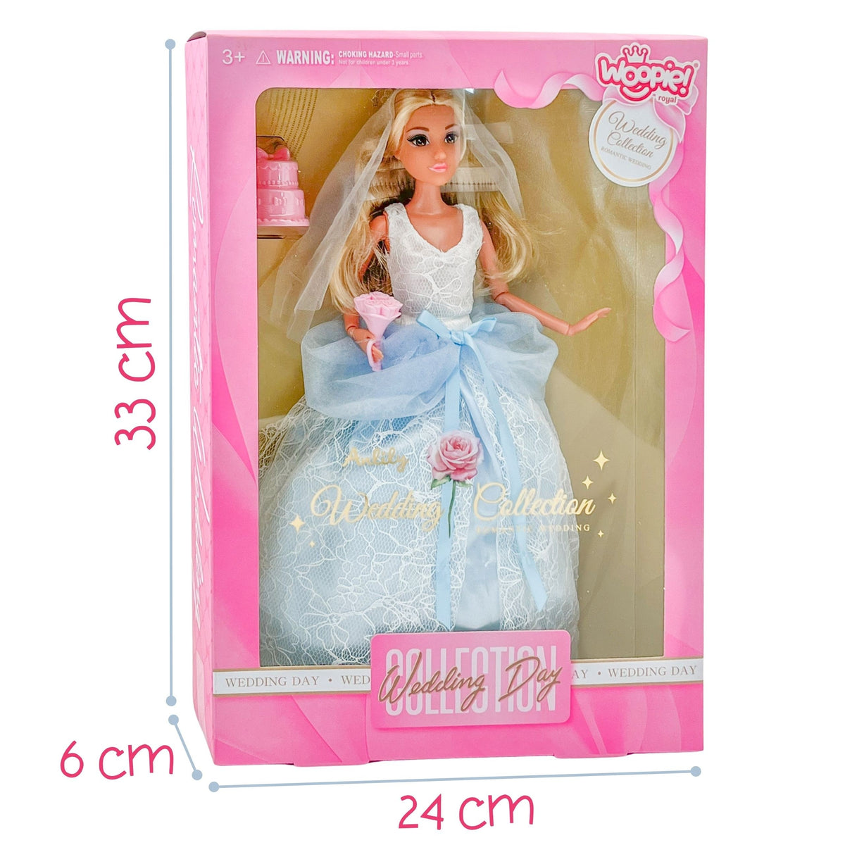 Woopie Royal Lily menyasszony Cake Fashion Doll