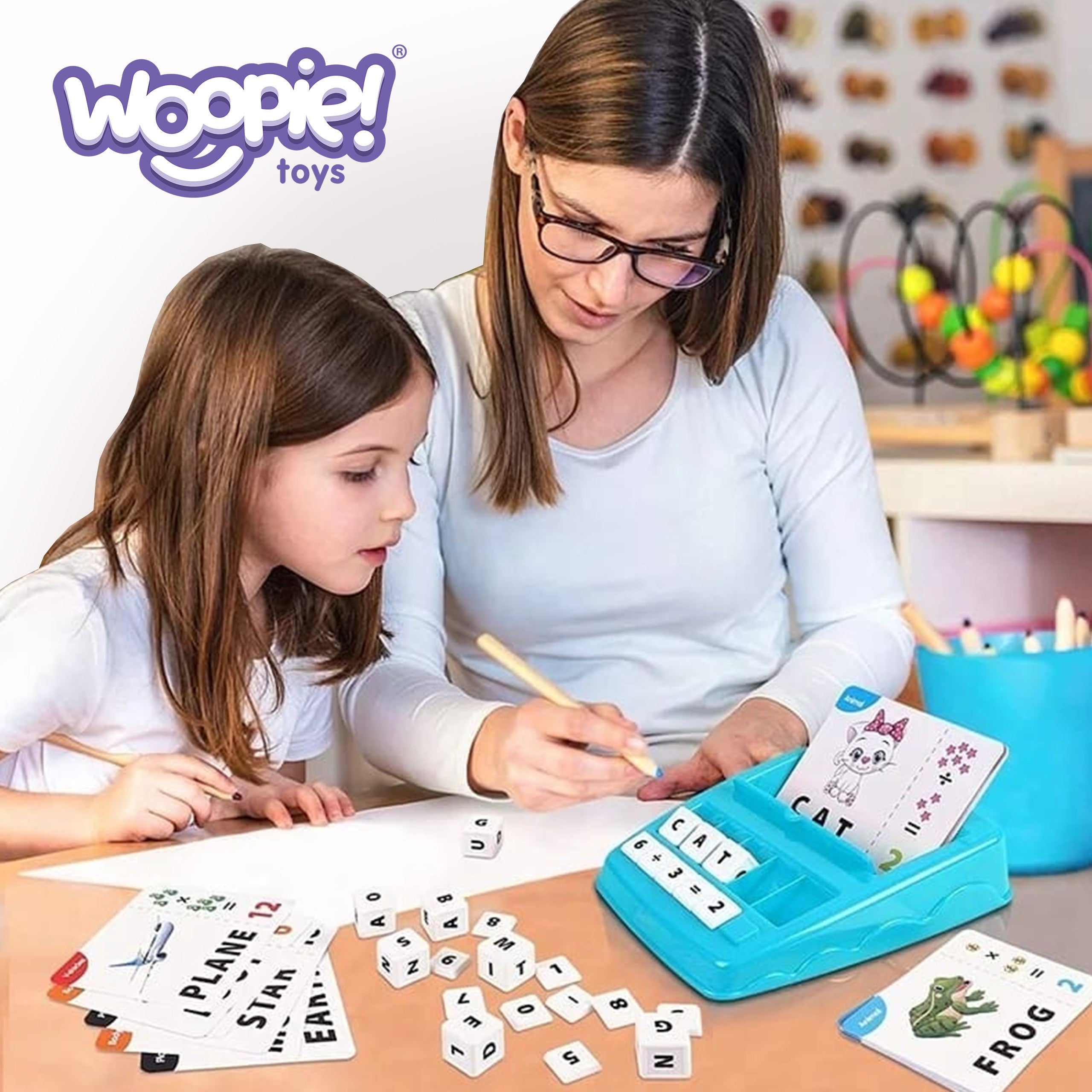 Woopie Образователна игра за изучаване на английски и математика