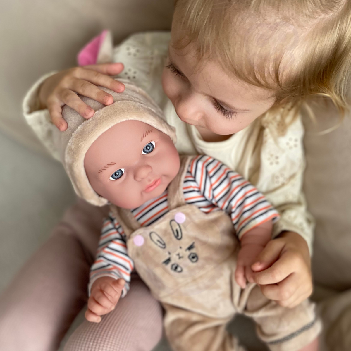 Woopie Royal Baby Doll v Bunny Outfit 46 cm