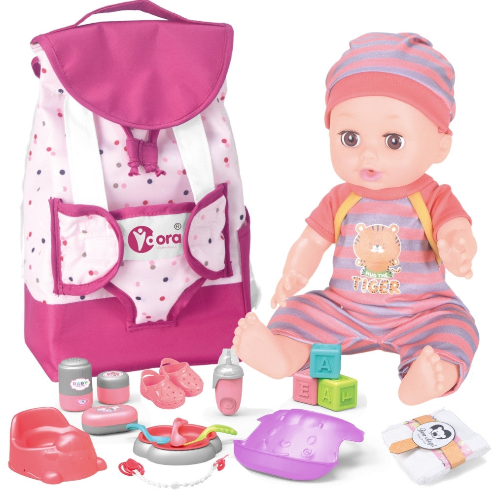 Комплект кукли Woopie Royal Babysitter с аксесоари 19 бр.