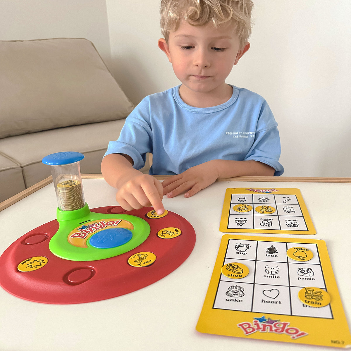 Woopie Bingo Match Chips Familjebrädspel