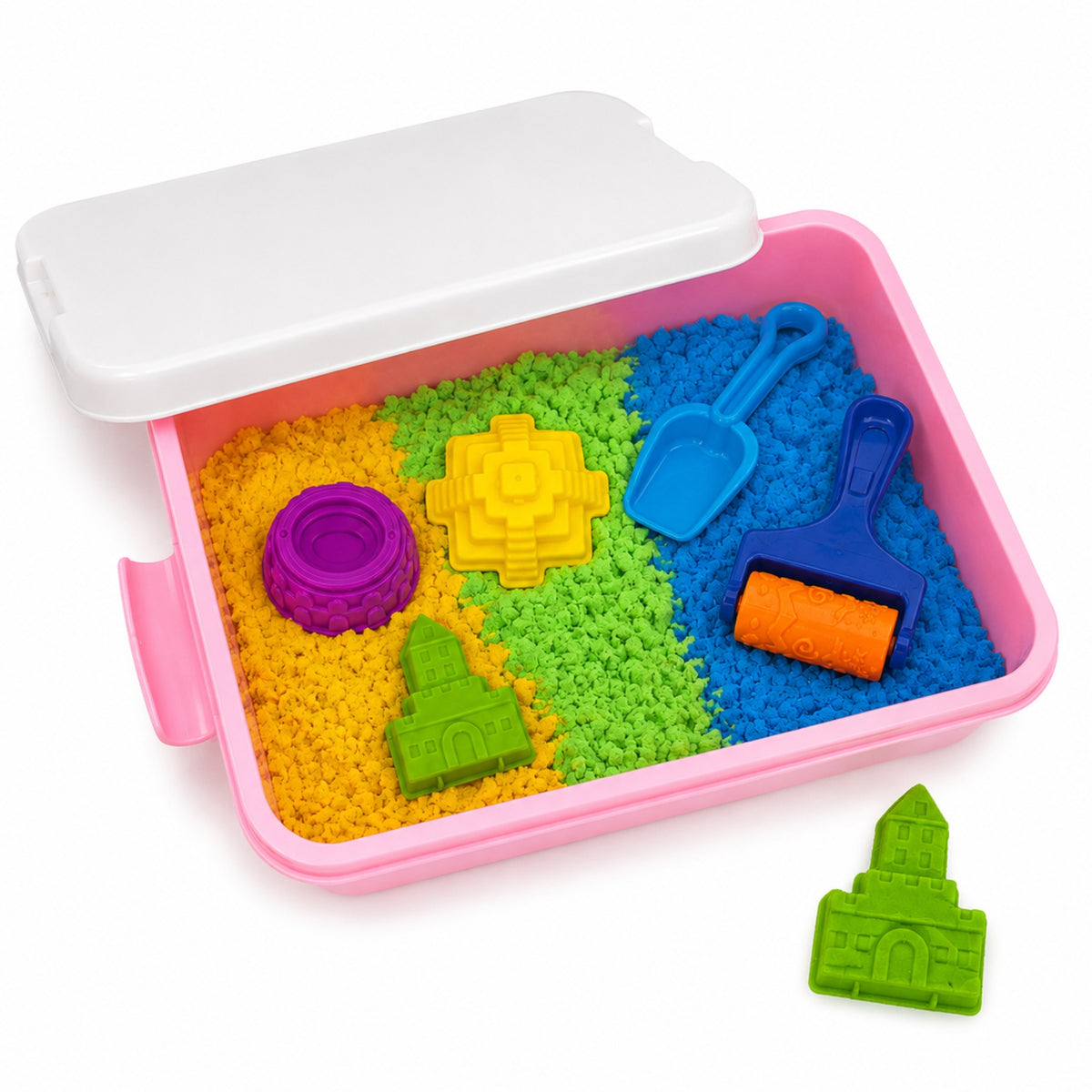 Kufr Woopie Kinetic Sand Magic Castle 22 ks