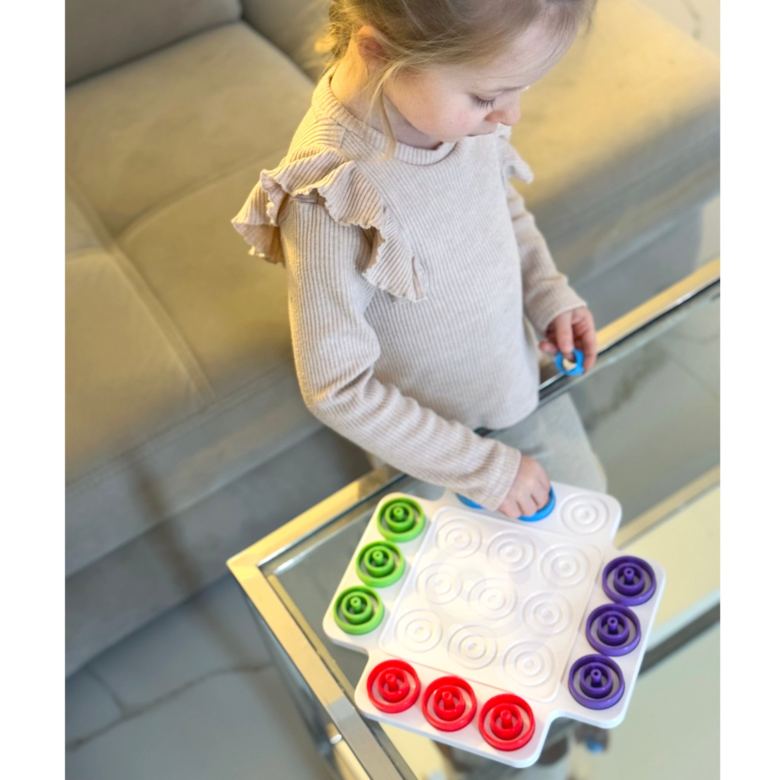 Woopie Iq Логическа игра Стратегическа тренировка на мозъка Tic-tac-toe 36 бр.