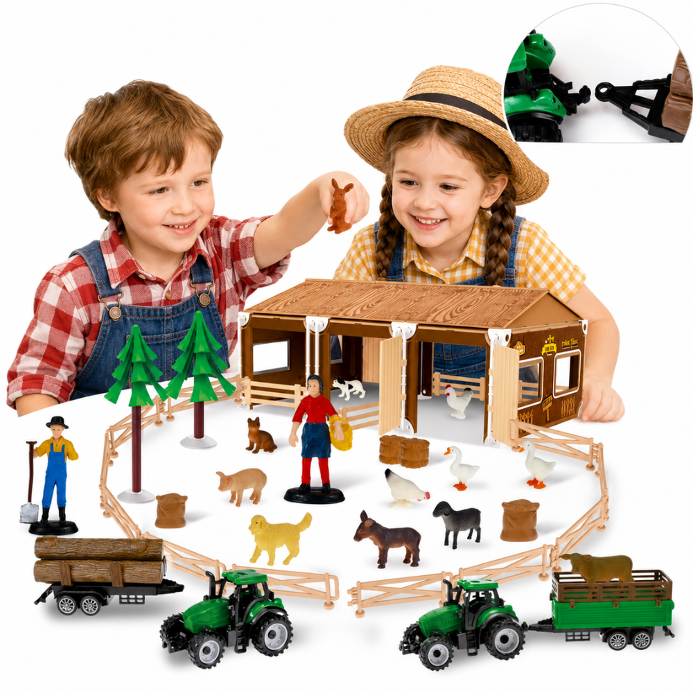 Woopie Little Farmer Xl Комплект фигурки за ферма