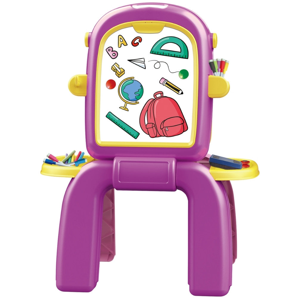 Woopie 2-in-1 dubbelzijdig schilderbord