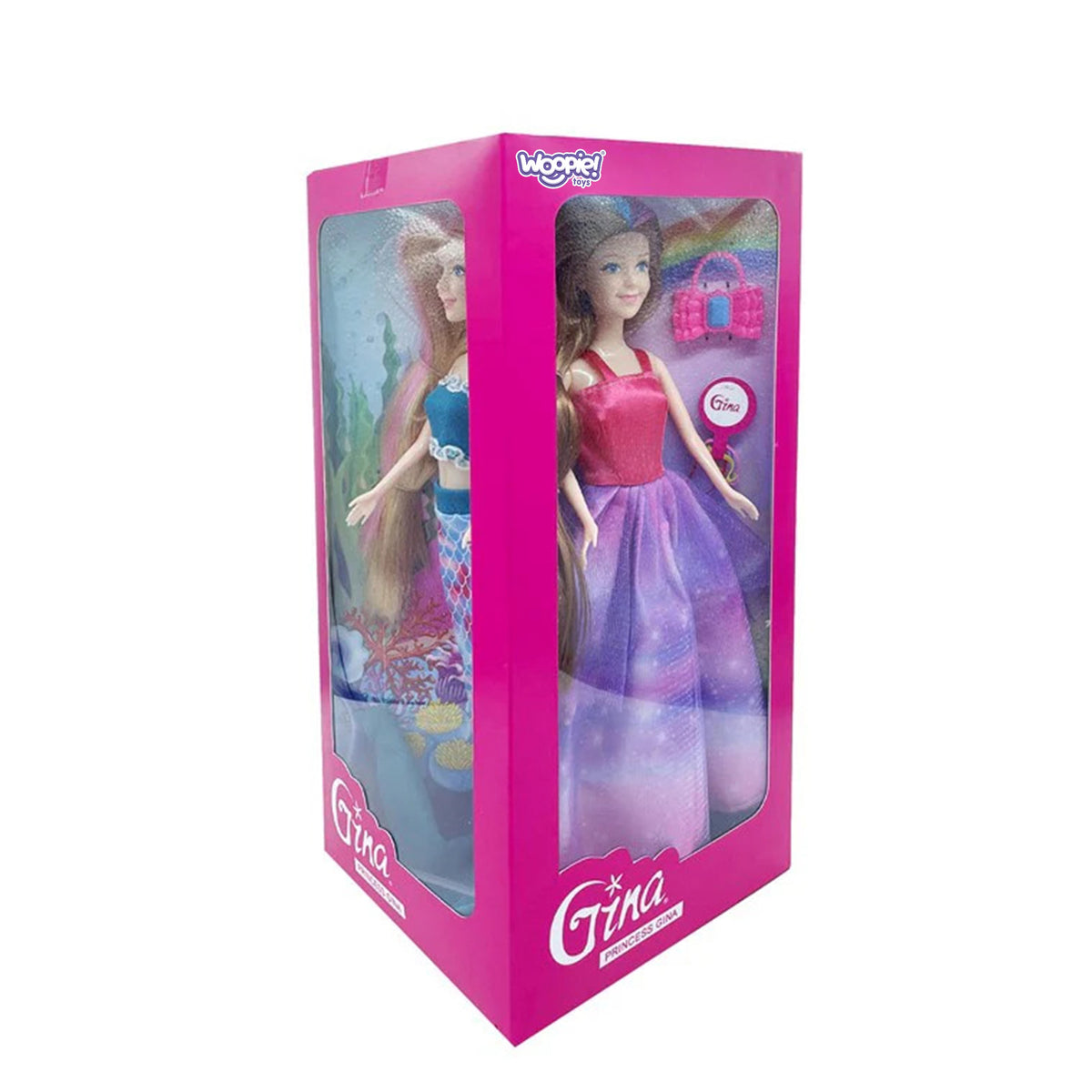 Woopie Ensemble De 4 Princesses Magiques - Coffret De Poupée 4-en-1 Avec Accessoires
