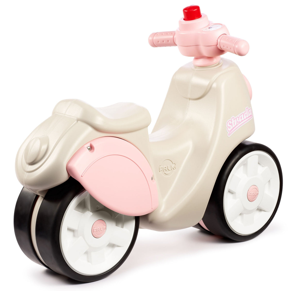 Falk Scooter Strada Porteur Rétro Pour Filles Pneus Silencieux À Partir De 1 An
