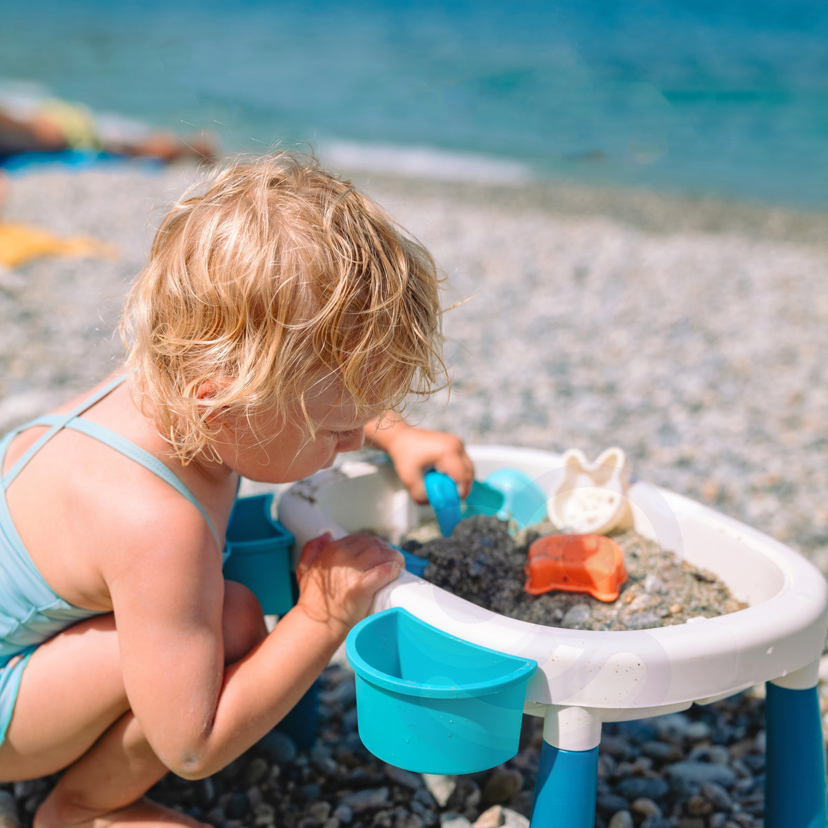 Woopie watertafel 2 in 1 tuinzandbakaccessoires 7 stuks
