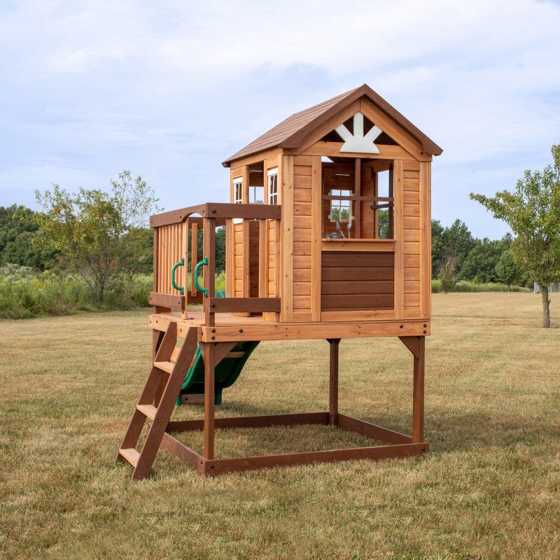 Backyard Discovery Echo Heights Drewniany plac zabaw dla dzieci w kuchni