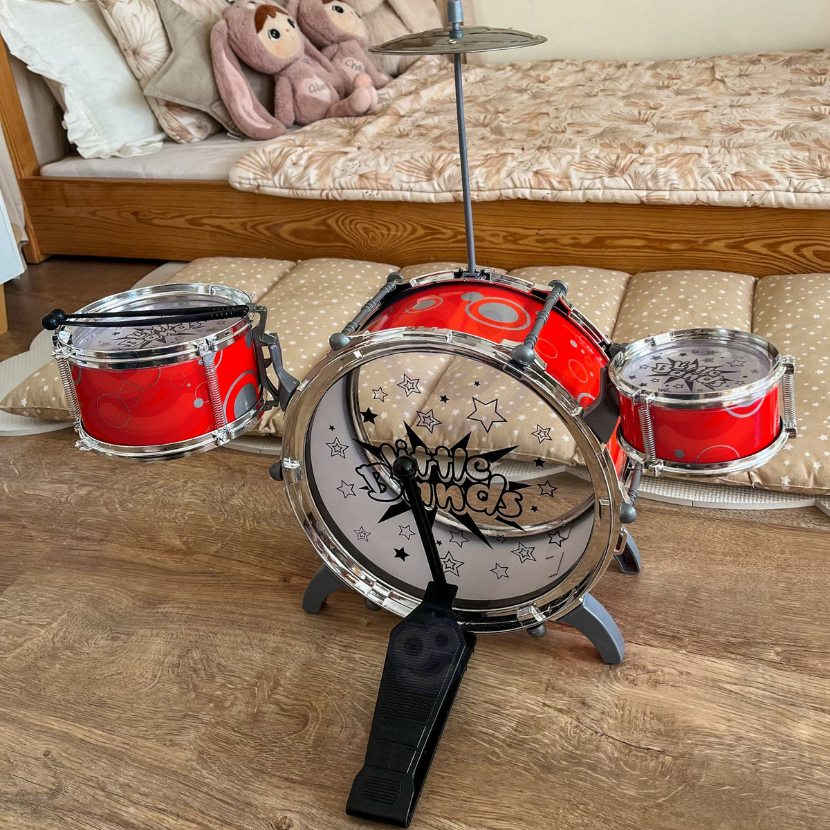 Set di batteria educativa Woopie per bambini che imparano la musica
