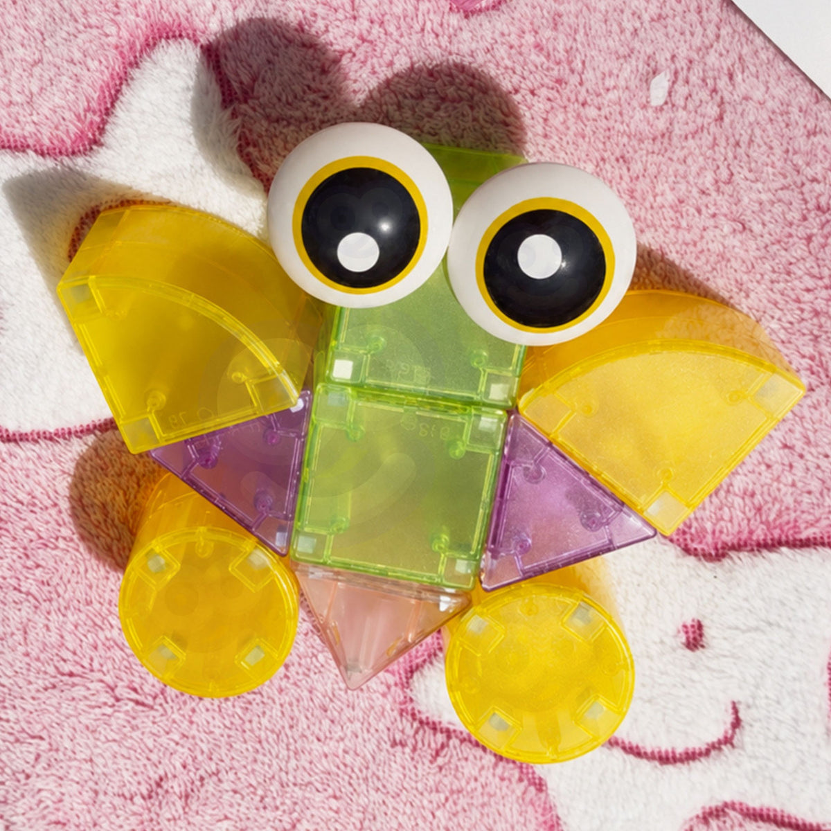 Woopie magnetické bloky 21ks M blok Kreatívny vzdelávací darček 3d