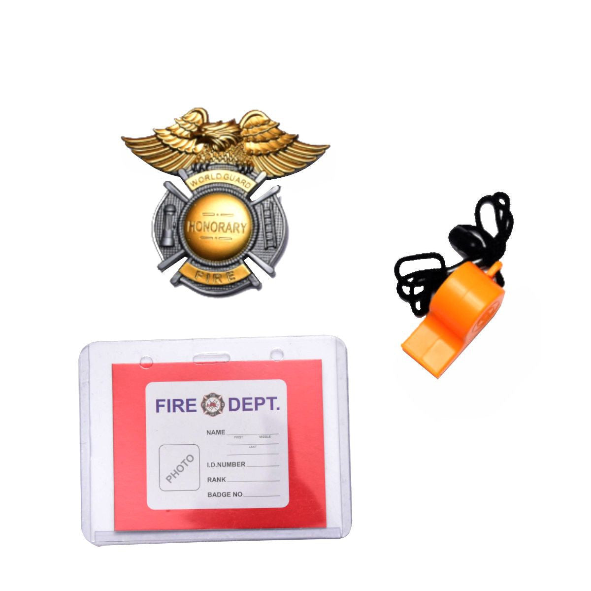 Woopie Valigia per pompiere con estintore Set 7 pezzi.