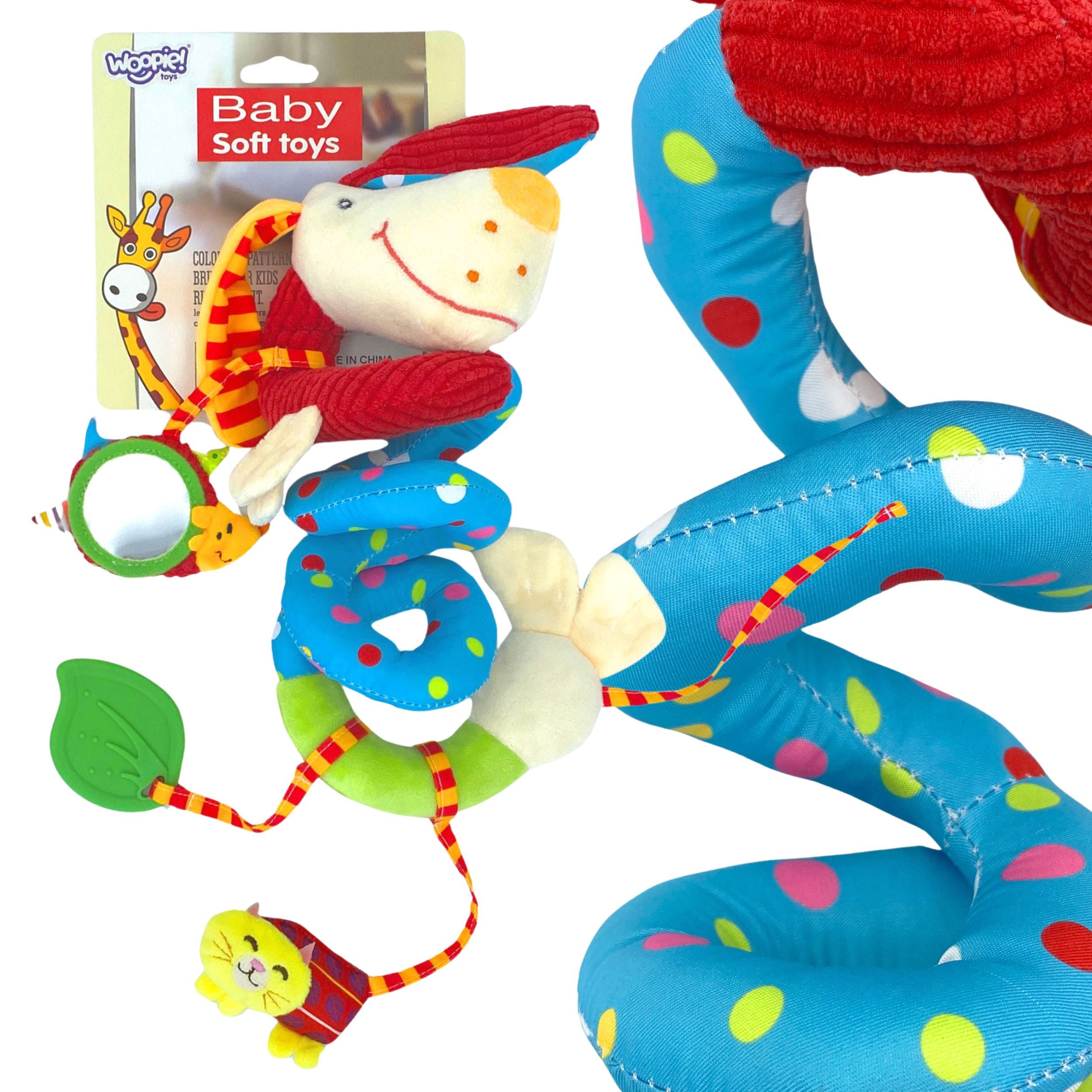 Woopie Baby Soft Spiral Pendant For Stroller Crib Dog Educational