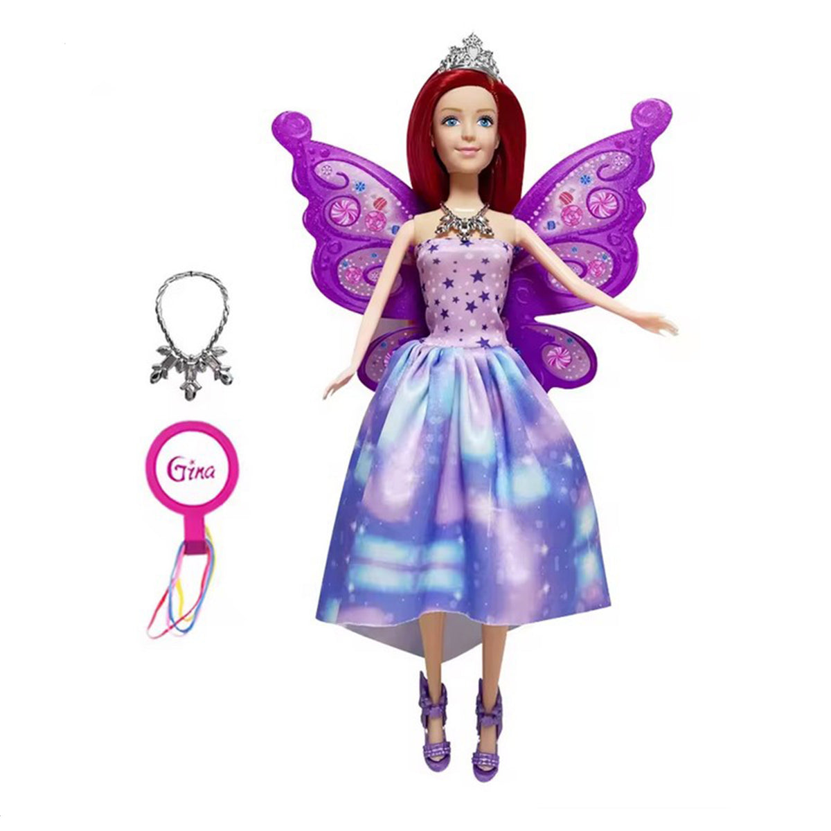 Woopie Ensemble De 4 Princesses Magiques - Coffret De Poupée 4-en-1 Avec Accessoires
