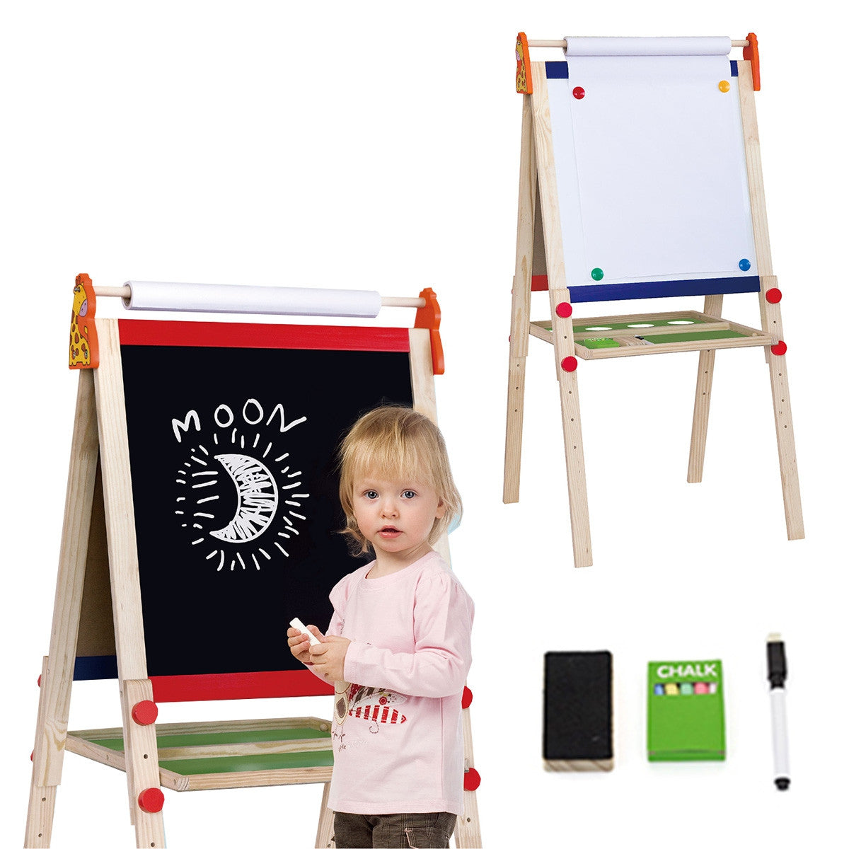 Viga Large Double-sided Magnetic Drawing Board