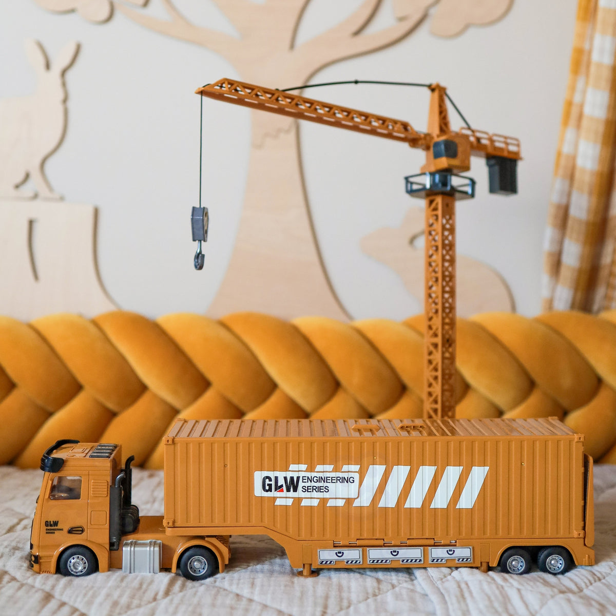 Zestaw konstrukcyjny Woopie Truck 6 w 1, akcesoria do sprężyn dźwigowych