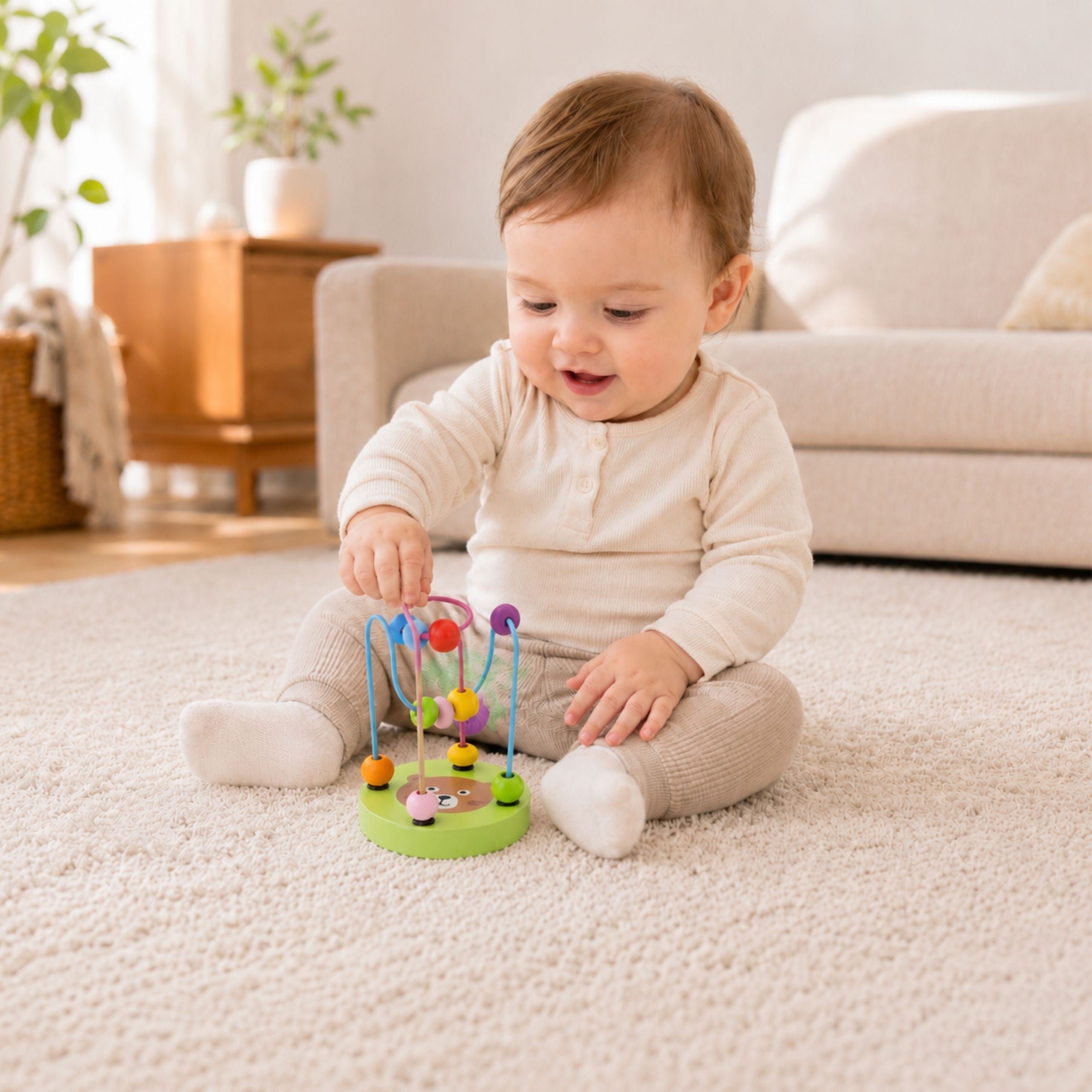Viga Wooden Handy Labyrinth Intertwining Motor Loop 1 Pc.