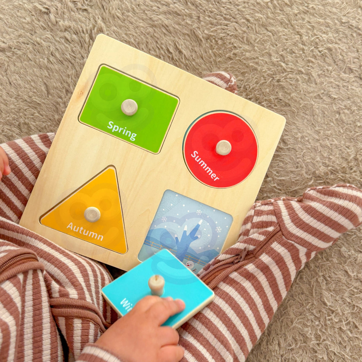 Woopie Green Box 6in1 13-15m Montessori Educativo Sensoriale Fsc