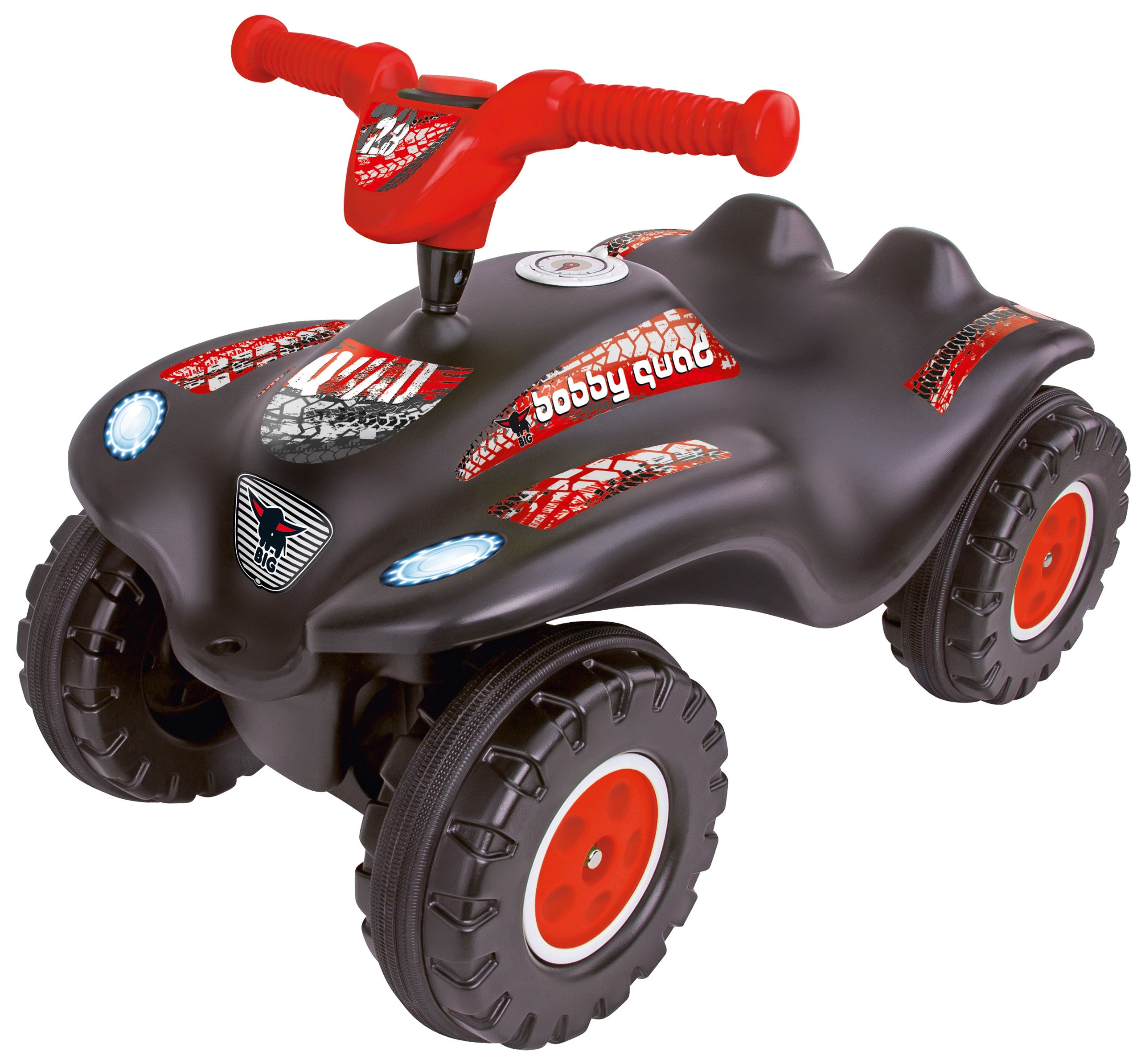 Big Bobby Quad Racing Ride-on Black