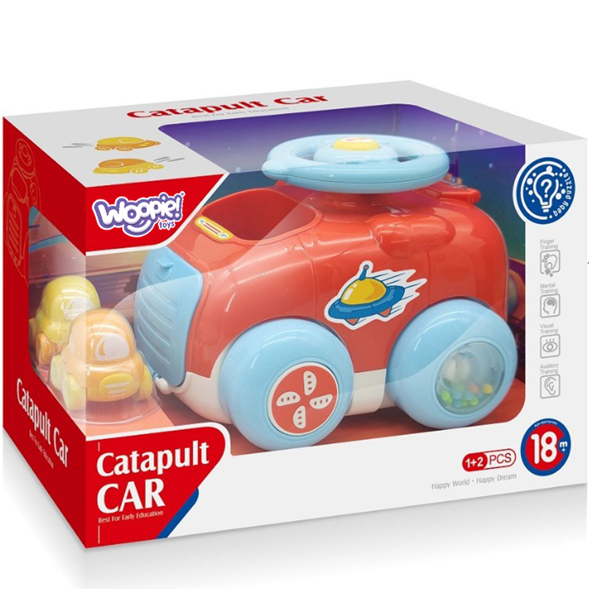 Zestaw automatycznej katapulty Woopie Baby Car Launcher