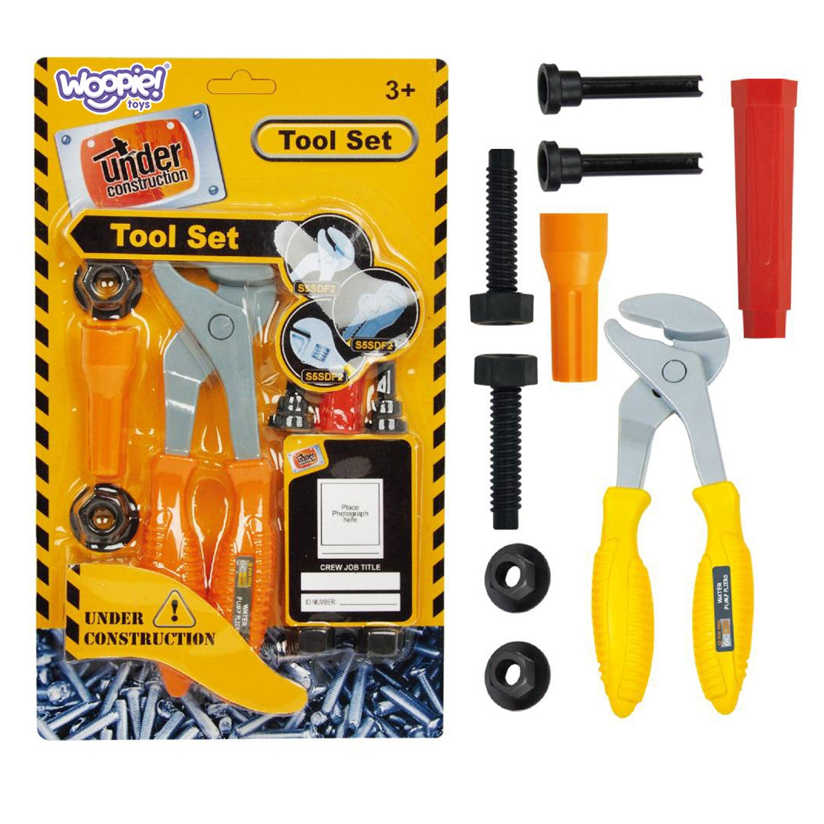 Woopie Little Handyman's Tool Set Adjustable Pliers