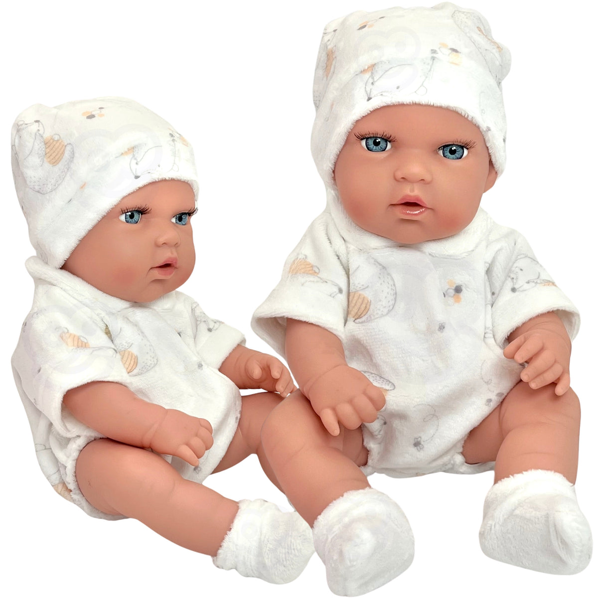 Set muñeco bebé Woopie Royal 30,5 cm + portabebés rosa