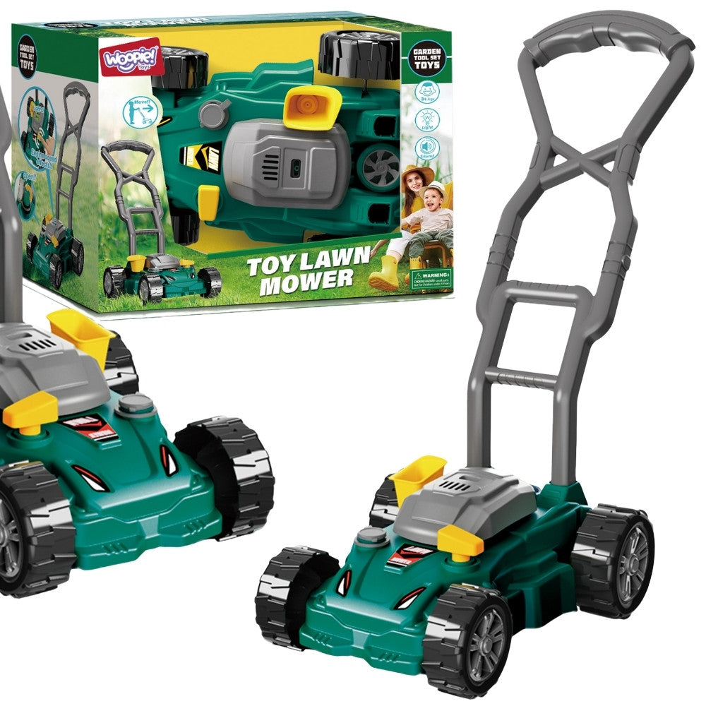 Градинска косачка за трева Woopie Push със звук и светлина