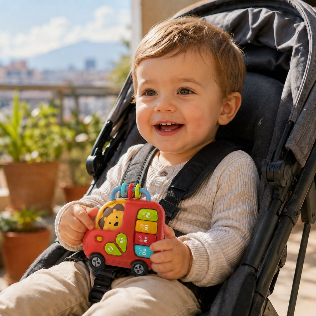 Woopie Baby Interaktív Zongorabusz Orgona Hangok Fények 18m