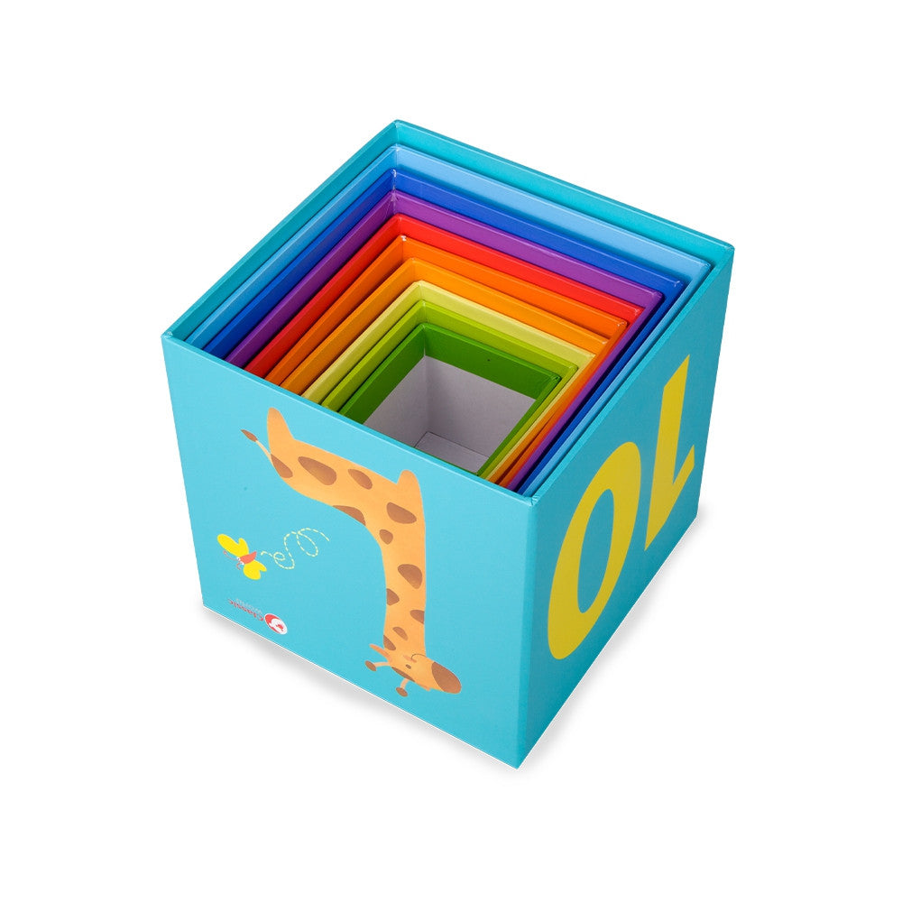 Klasyczny świat magiczne pudełko bloki Puzzle Tower Box zabawka edukacyjna