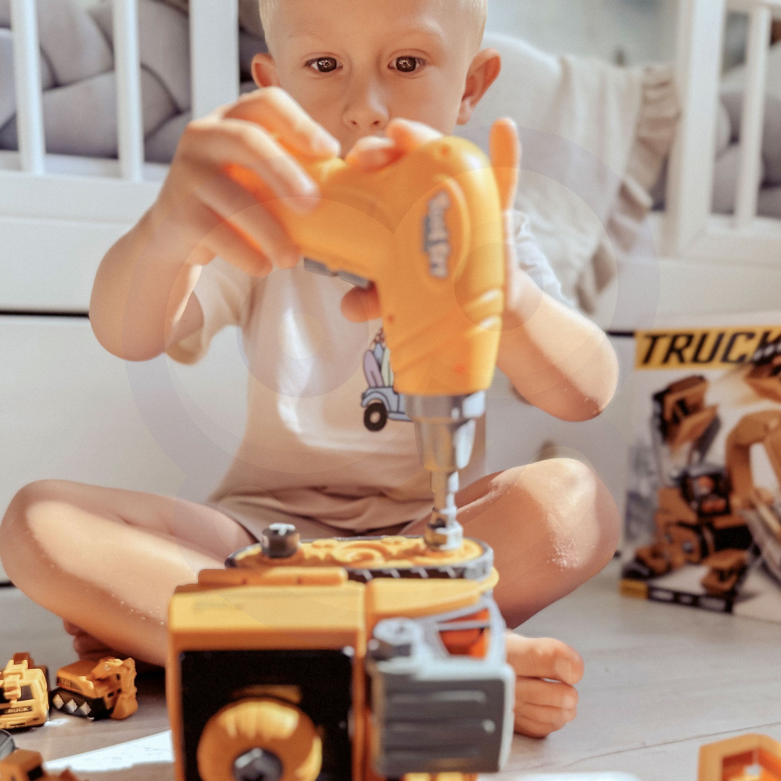 Láithreán Tógála Woopie Mega 5in1 Xxl Kit Scriúála Diy