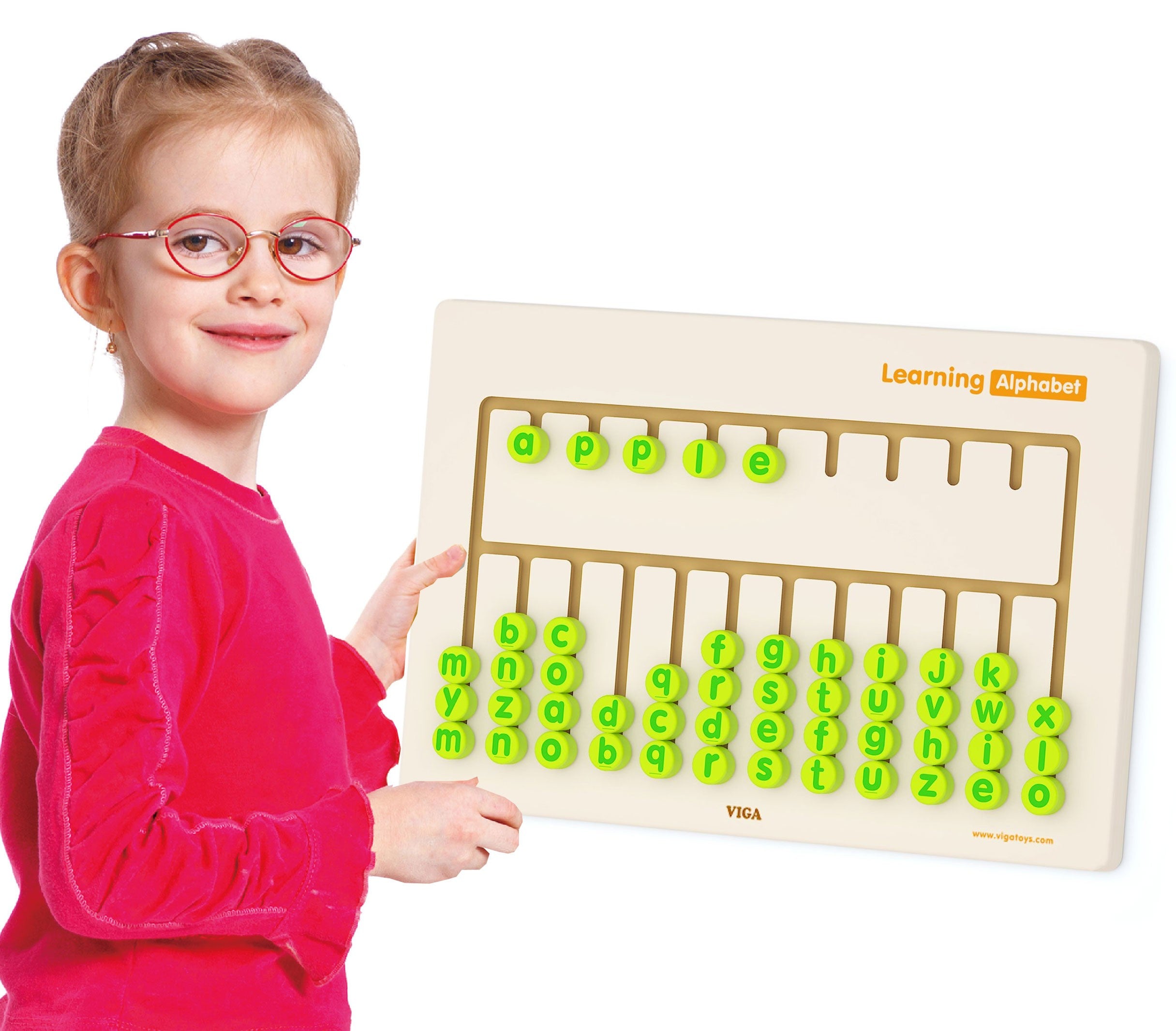 Viga Toys Alphabet Learning Sensory Board