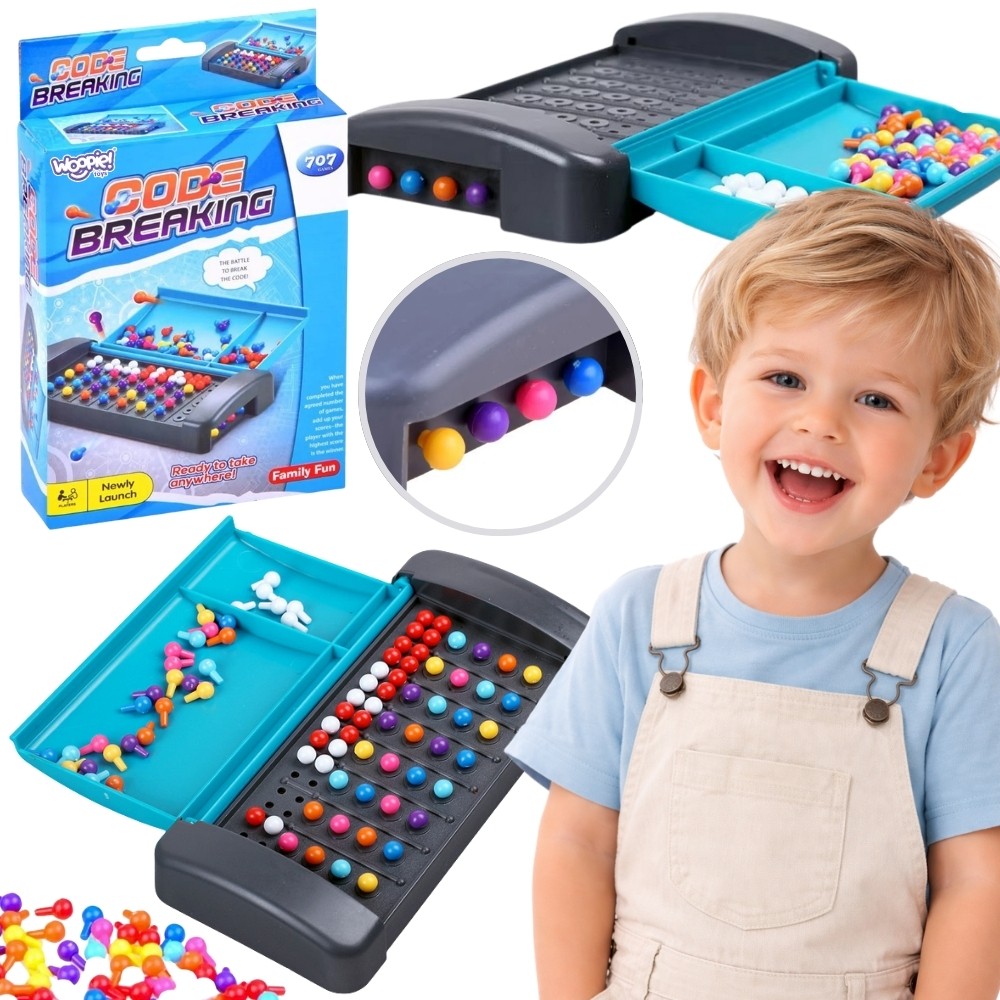 Удобна версия на логическата игра Woopie Code Breaker