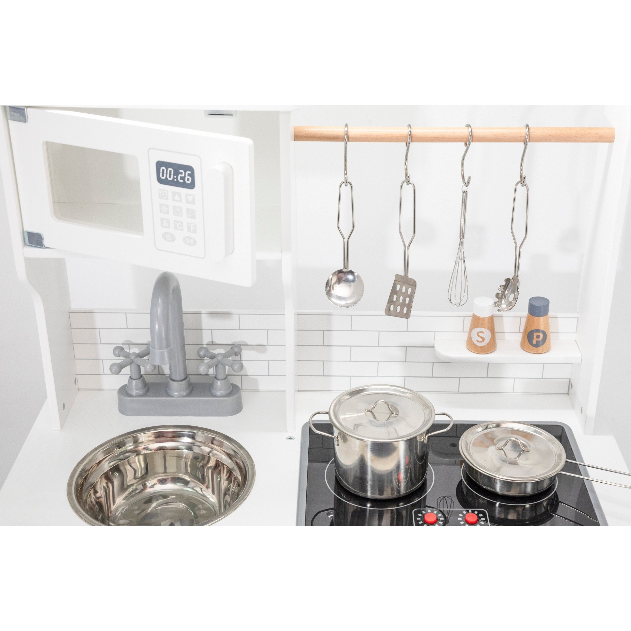 Viga Polarb Wooden Kitchen Light Sound + Accessories