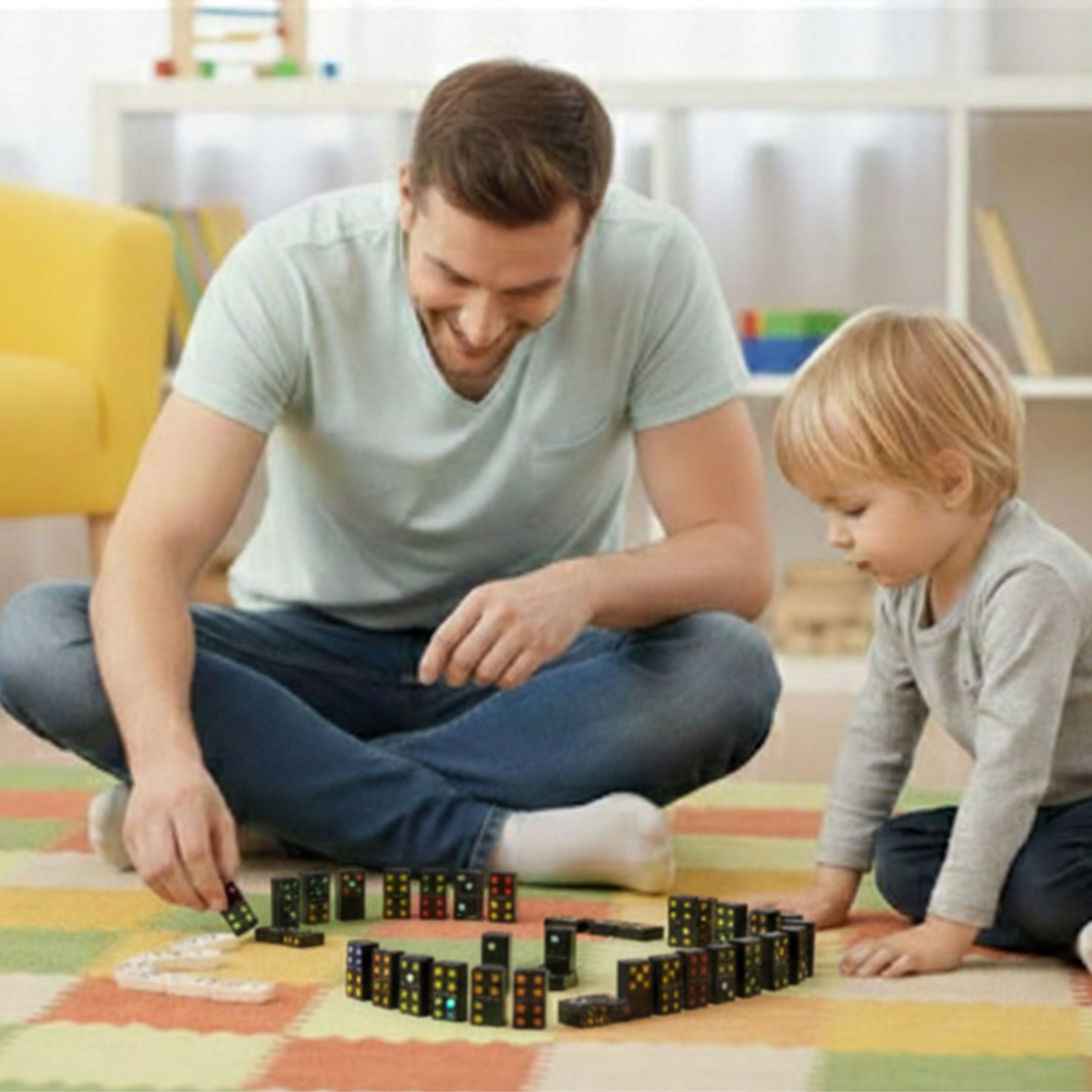Семеен пъзел Woopie Domino 28 блока
